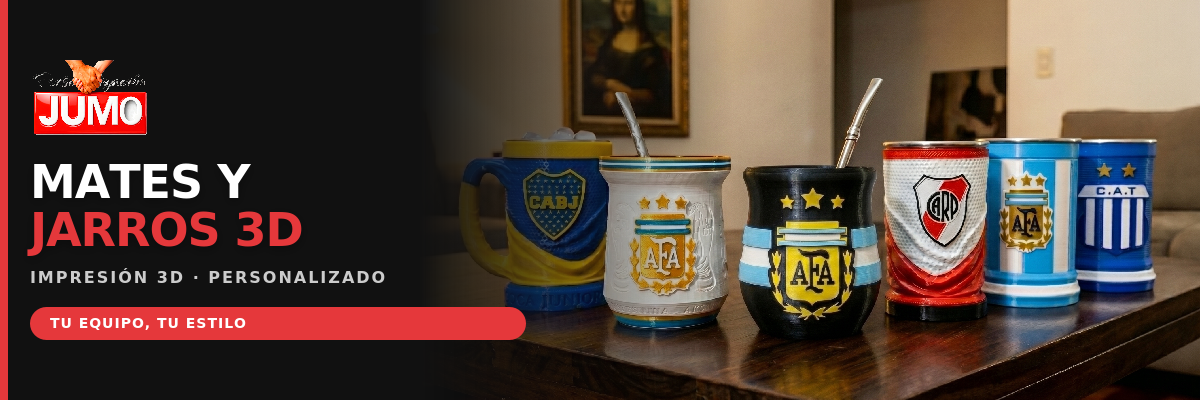 Mates y Jarros 3D