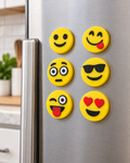 6 emojis imanes heladera Pack x 6