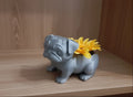 PORTA MACETA PERRO 3D