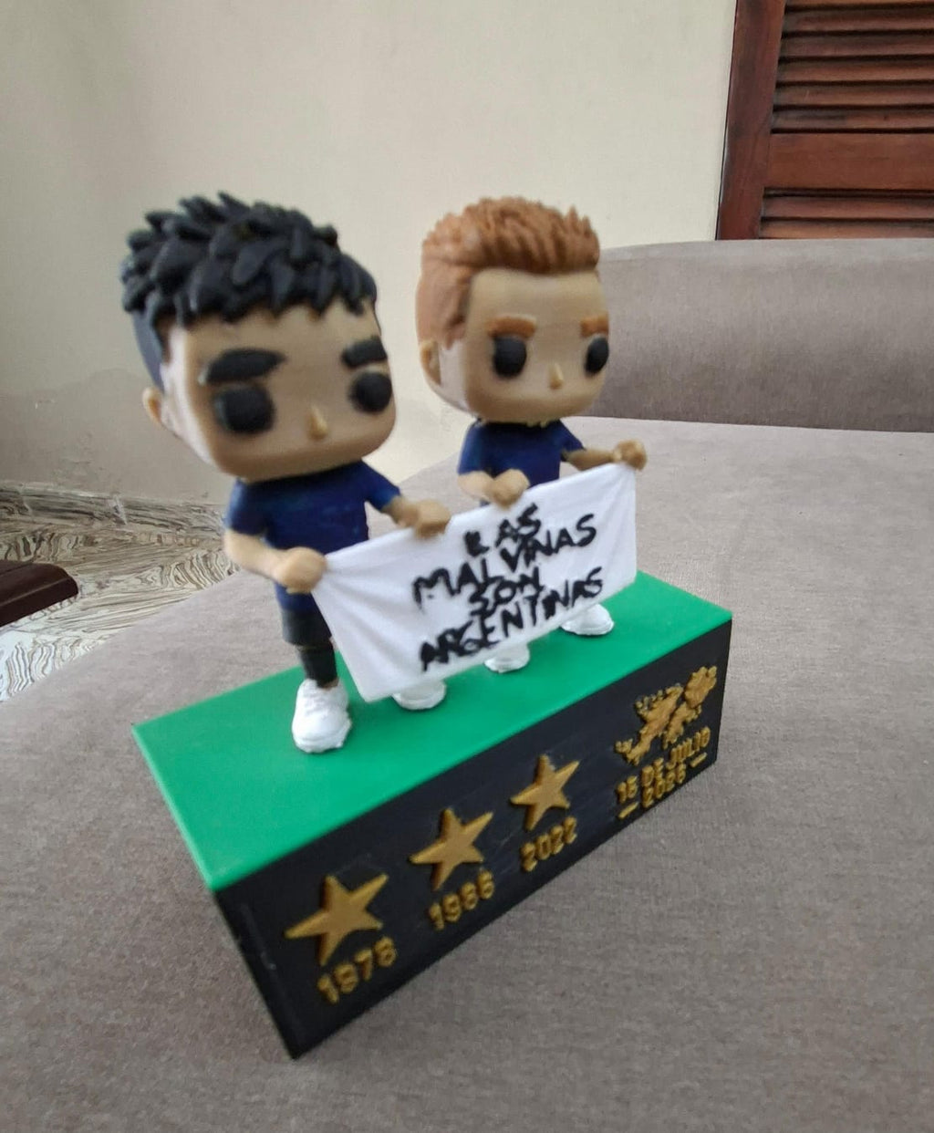 Funko Las Malvinas con Base