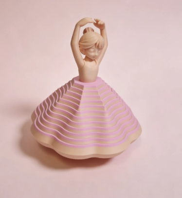 Pequeña Bailarina de Ballet detalle