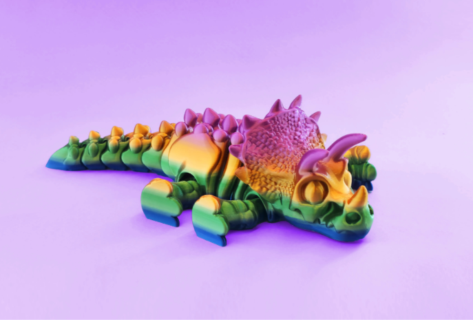 Triceratops esqueleto flexible - foto 2