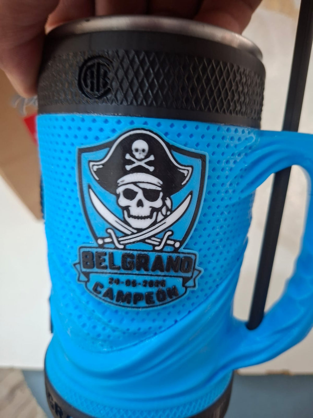 Jarro personalizado Belgrano de Córdoba, vista 3