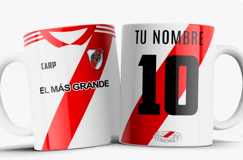 Taza de cerámica sublimada