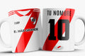 Taza de cerámica sublimada
