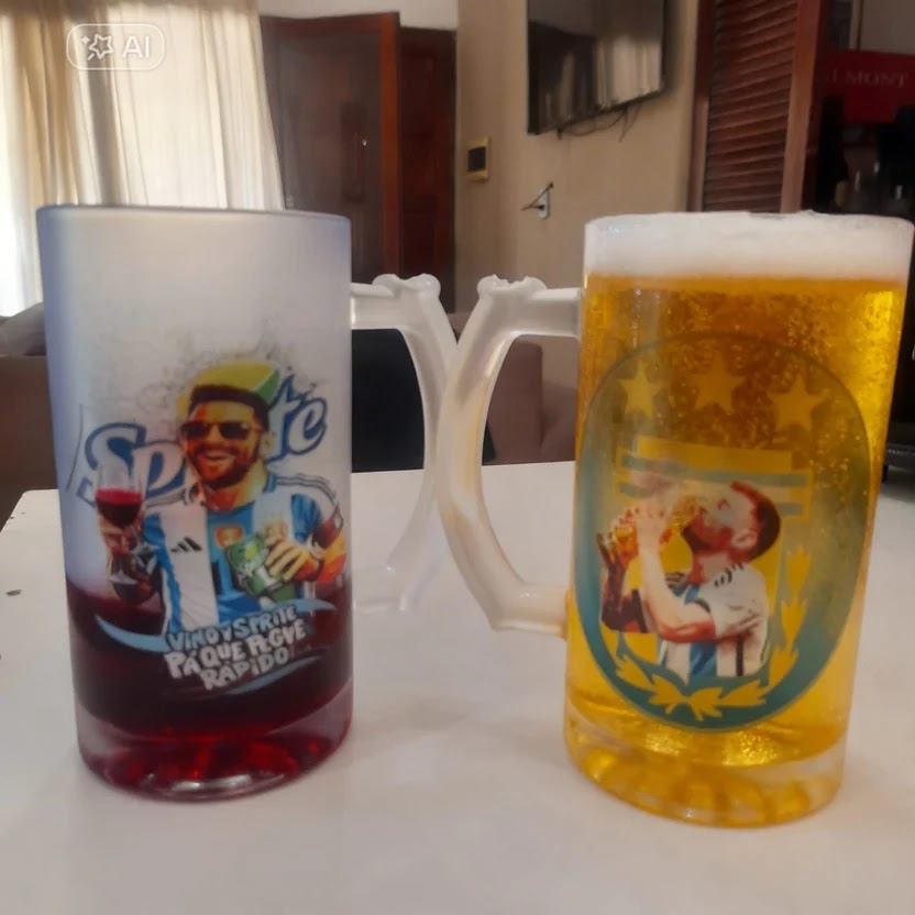 JARRO CERVECERO ESMERILADO