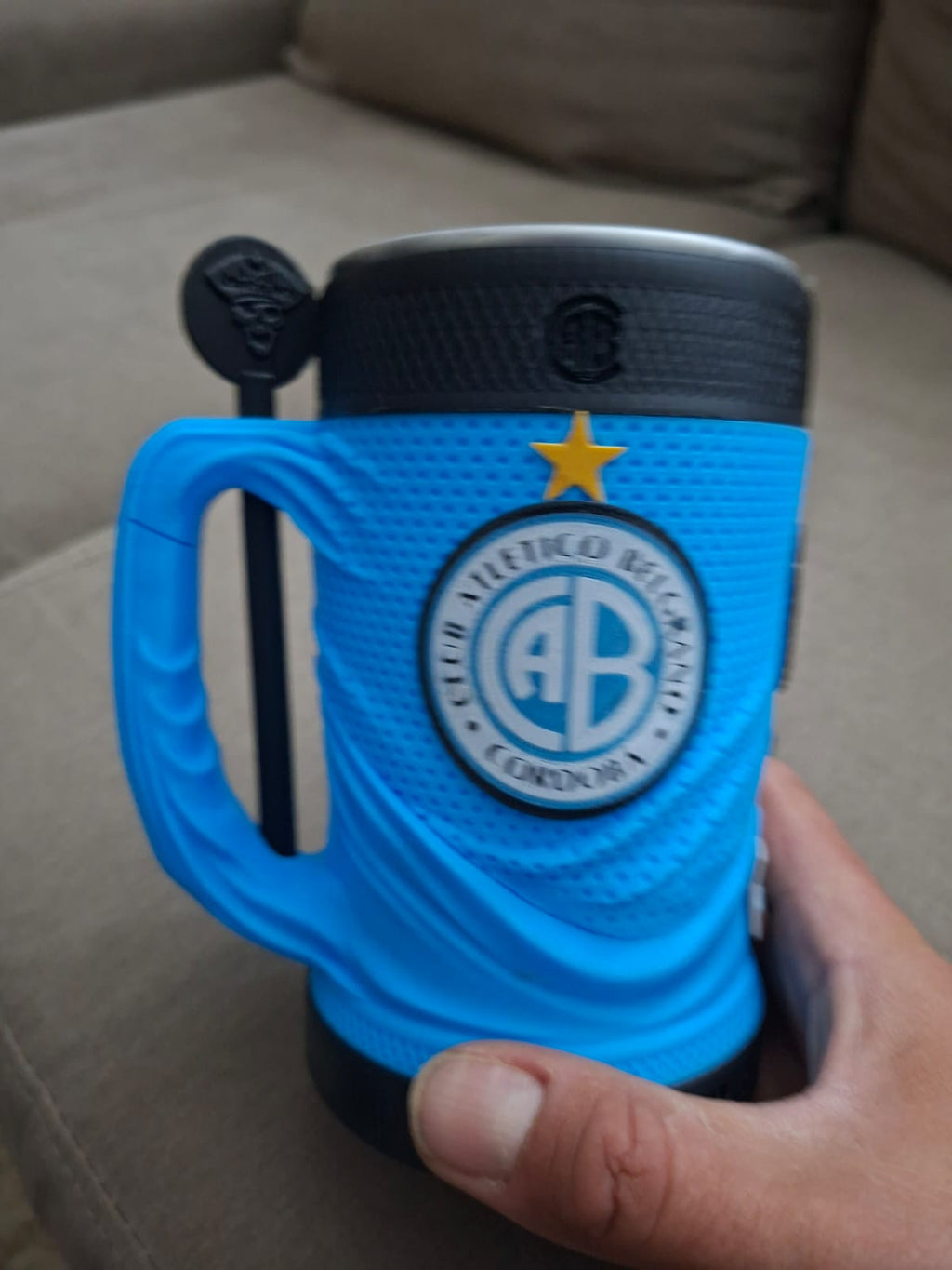 Jarro personalizado Belgrano de Córdoba, vista 4