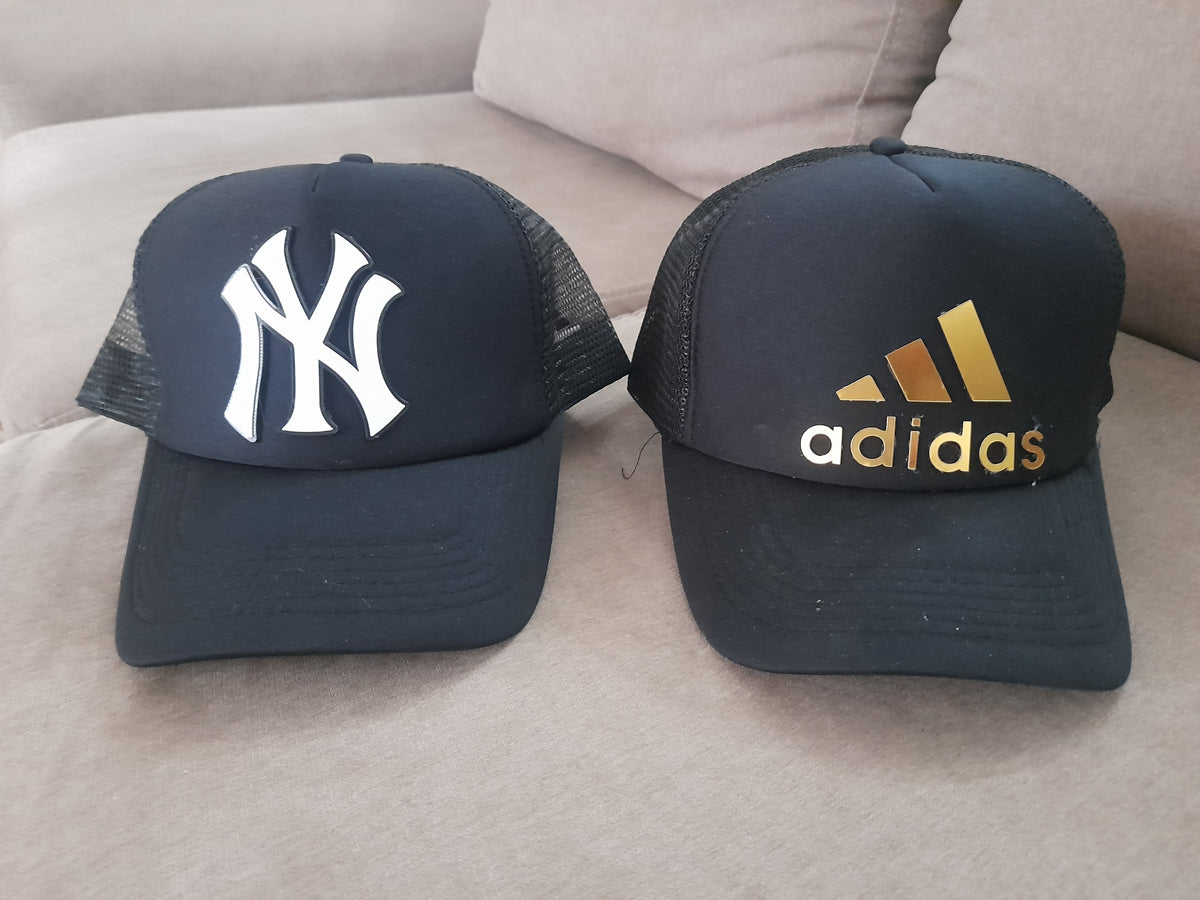 GORRAS TRUCKER NEGRO CON LOGO 3D