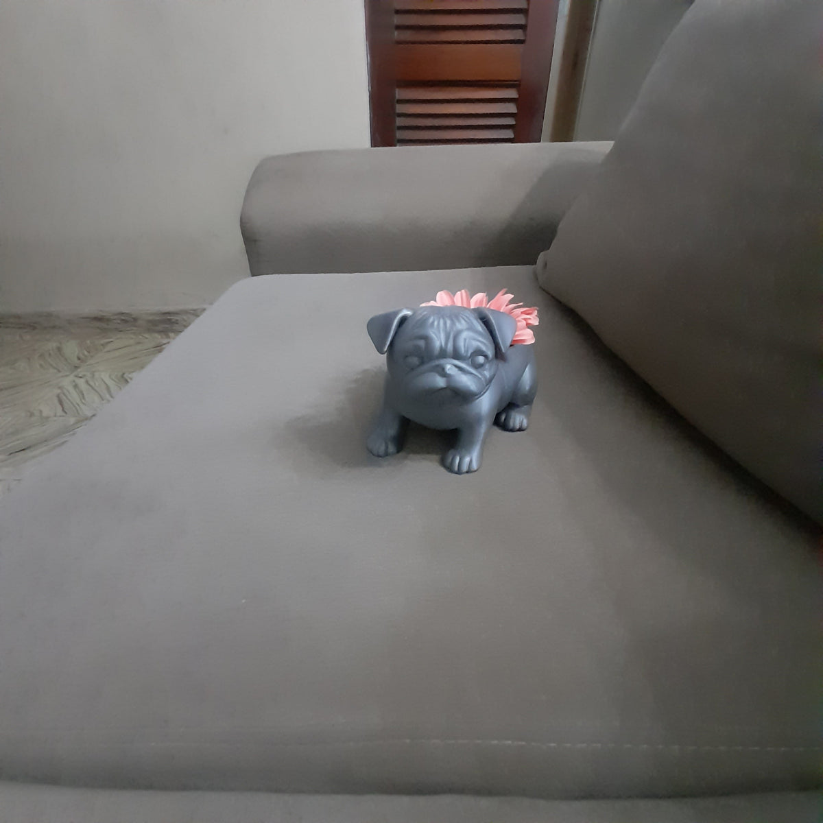 PORTA MACETA PERRO 3D