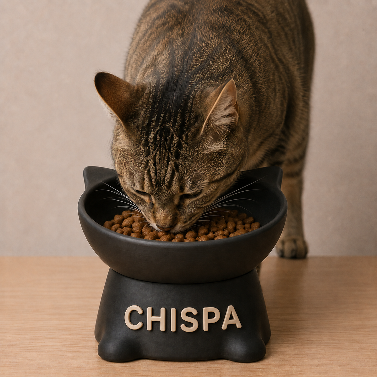 Comedero Personalizado para Gato