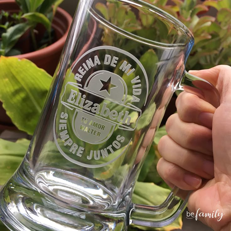JARRO CERVECERO TRANSPARENTE