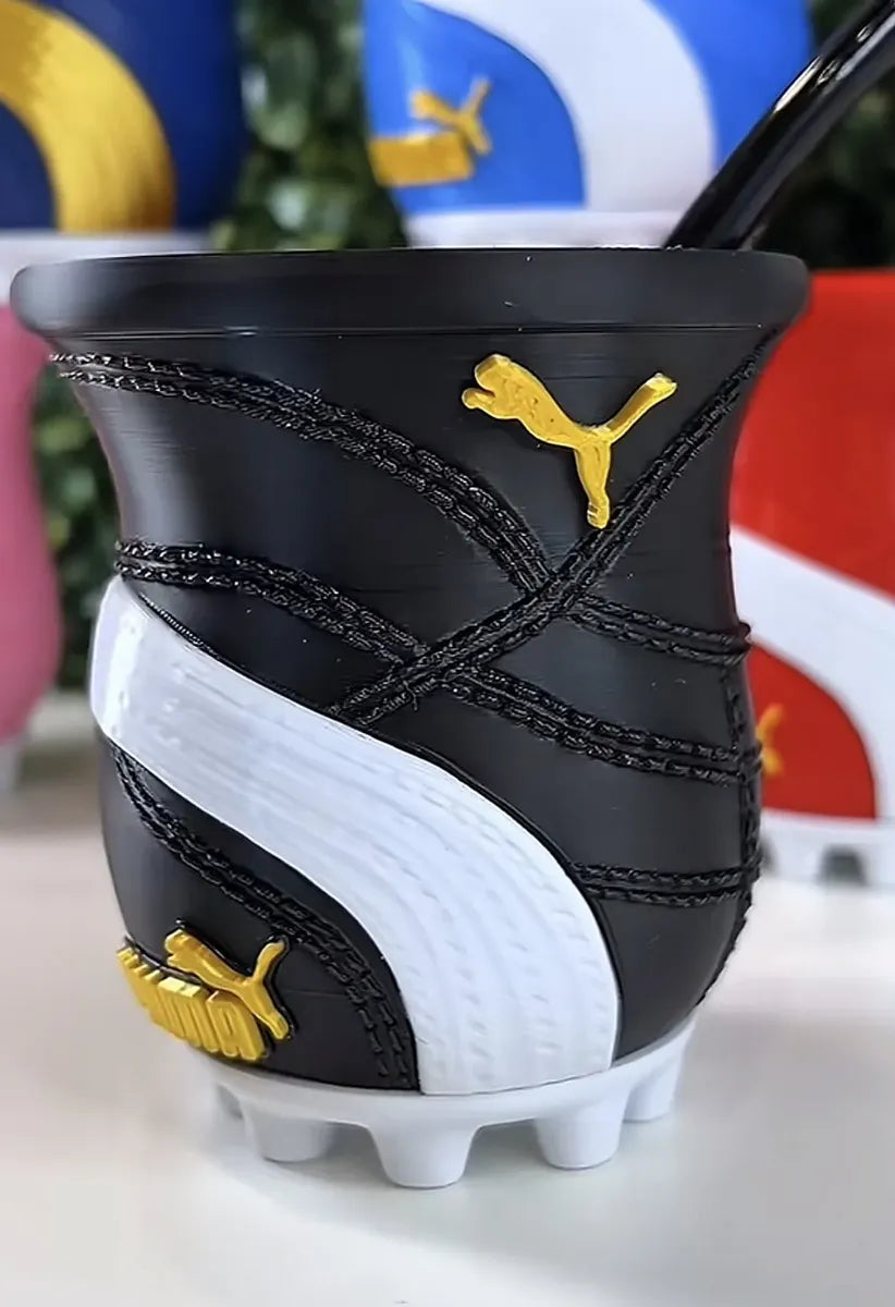 Mate Botín De Fútbol 3d Impreso Estilo Puma Personalizado