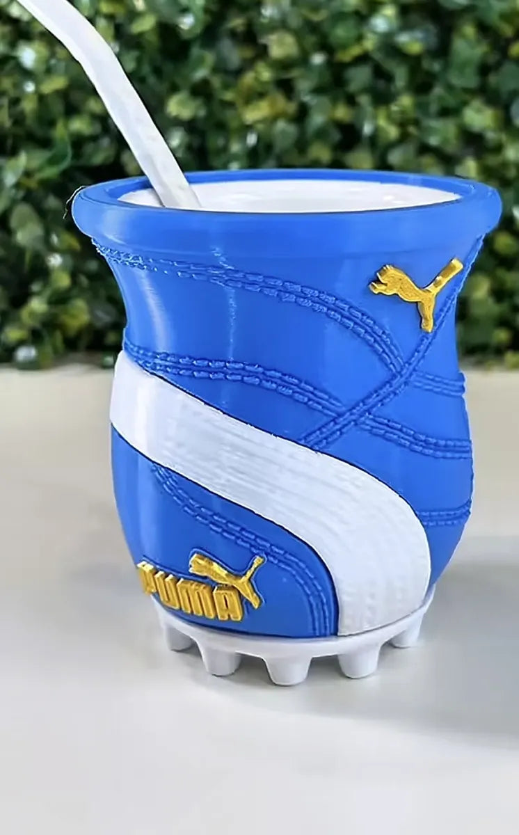 Mate Botín De Fútbol 3d Impreso Estilo Puma Personalizado