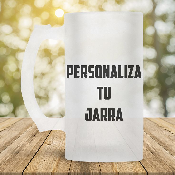 JARRO CERVECERO ESMERILADO