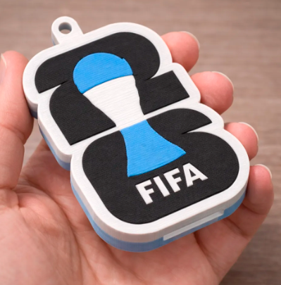 LLAVERO COPA DEL MUNDO CON DESTAPADOR