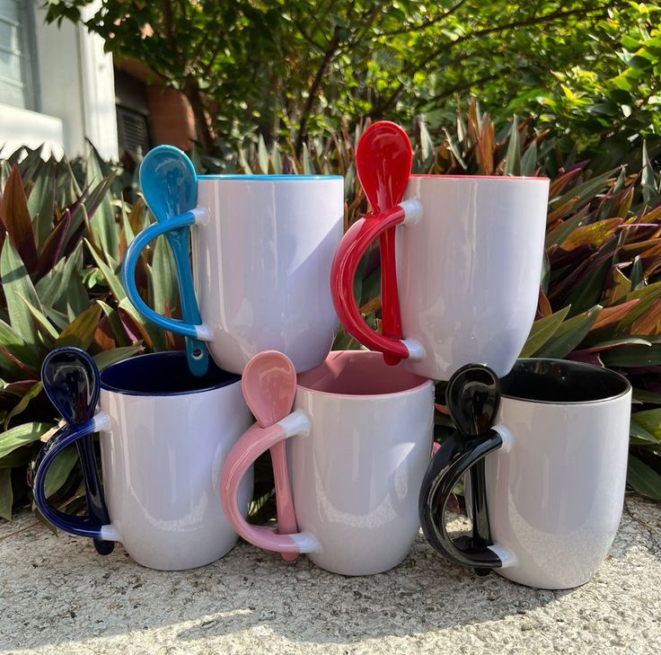TAZA CERAMICA CON CUCHARITA