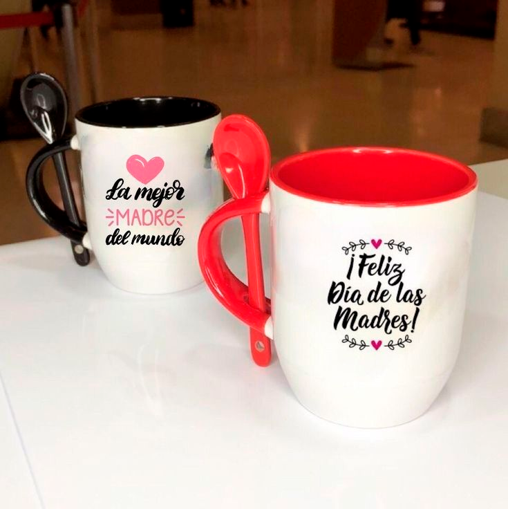 TAZA CERAMICA CON CUCHARITA