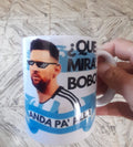 TAZA CERAMICA MESSI QUE MIRA BOBO
