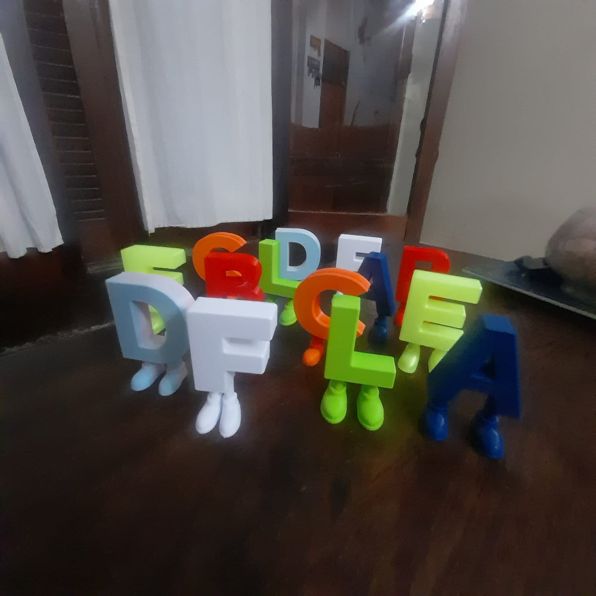 ABECEDARIO DIVERTIDO CON PATITAS