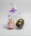 FIGURA CONEJO 3D +HUEVO PASCUA 100 GR